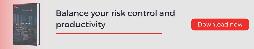 Balancing Risk Control Productivity banner